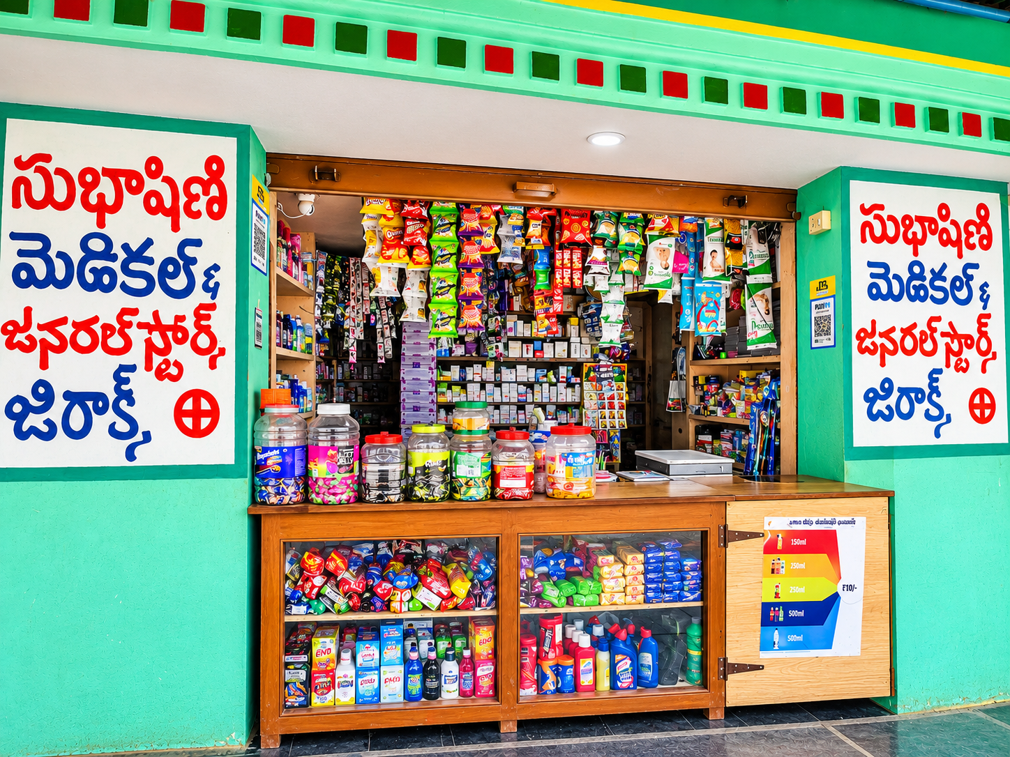 Subhashini Medical and General Stores storefront
